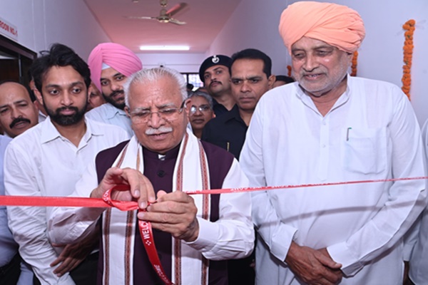 Union Minister Manohar Lal inaugurated the office of Baba Banda Singh Bahadur Lohgarh Foundation Trust.